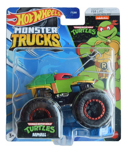 Hot Wheels Monster Truck Tortugas Ninja Raphael Monster Truc