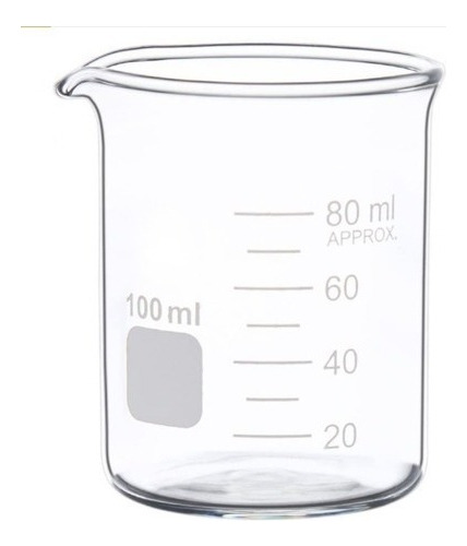Beaker  Vaso Precipitado En Vidrio Laboratorio Glassco 600ml