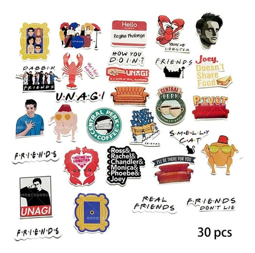 S 68pcs Amigos Balões Set Decoração De Festa De Aniversário