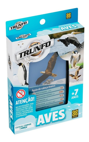 Jogo Super Trunfo Aves Grow