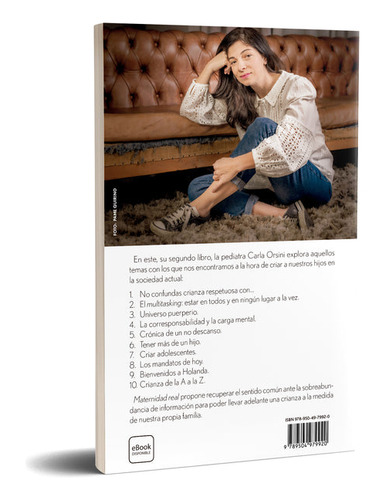 Maternidad real, de Carla Orsini., vol. 1. Editorial Planeta, tapa blanda, edición 1 en español, 2023
