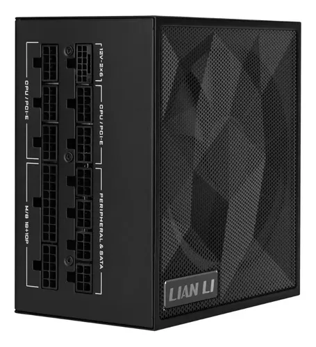 Fonte de Alimentação Lian Li SX1000P para PC Gamer 1000W 80 Plus