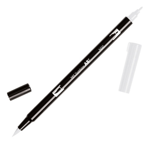 Tombow Dual Brush Pen Art Marker, N00 - Colorless Blender,.