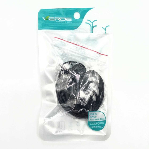 10 X Fone Microfone Marca Verde Embalagem 01 Fone Ej-mt115