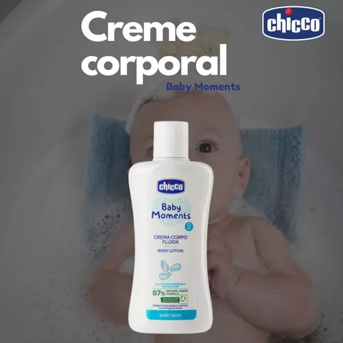 Chicco Baby Moments Crema Corporal Fluida 200 ml