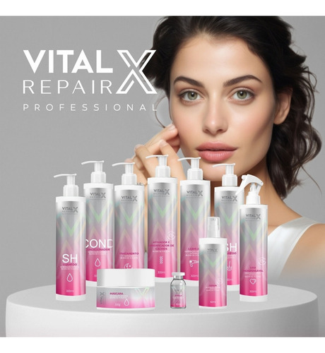 Shampoo Vital X Repair Reparação Intensa 300ml