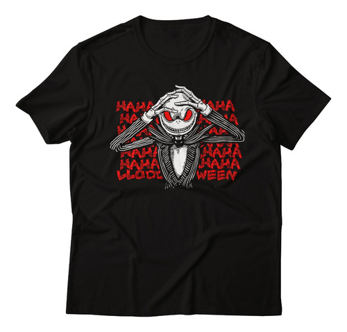 Polera Manga Corta - Jack Skellington