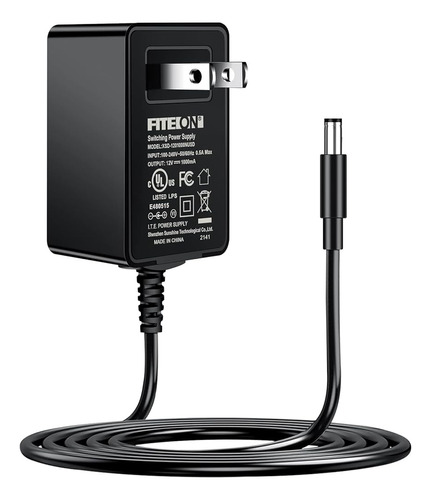 Fite On 12v Ac/dc Adapter Replacement For Briggs And Stratto