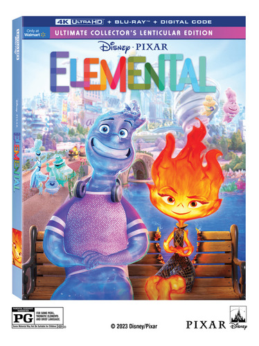 Elemental (2023) Blu Ray