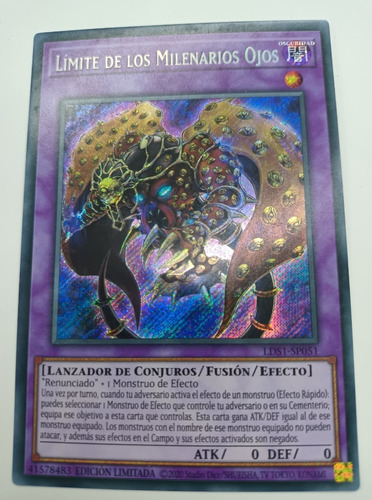 Millennium Eyes Restrict Español Fusion Secreta Yugioh