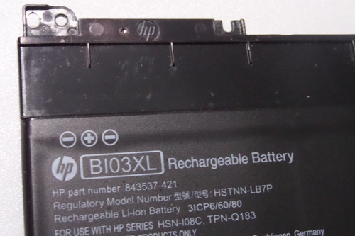 Bateria Hp 14-ax Modelo Bi03xl Original N/p 844203-855