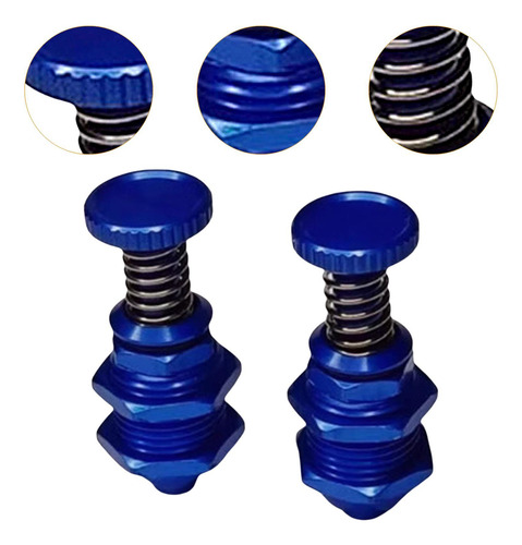 Conjunto De Cerraduras De Cubierta De Resorte De, Azul