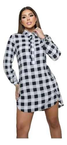 Vestido xadrez no mercadolivre sales