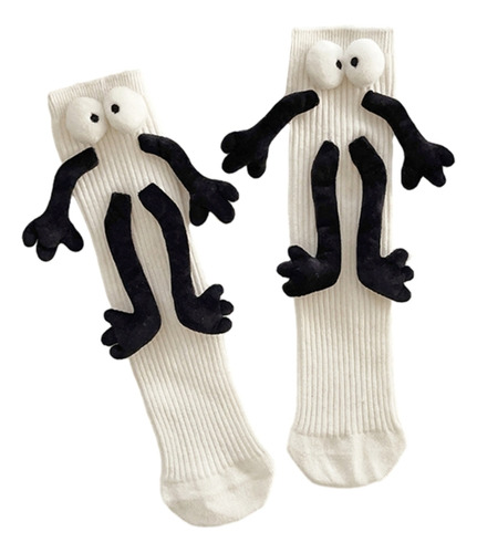 Calcetines Para Pareja (5 #mold), Divertidos Muñecos, Mano A