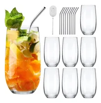 Comprar Ufrount Highball - Juego De 8 Vasos Altos Para Beber, Vasos