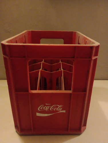 Cajón Plástico Coca-cola 1 L Rojo (Usado)