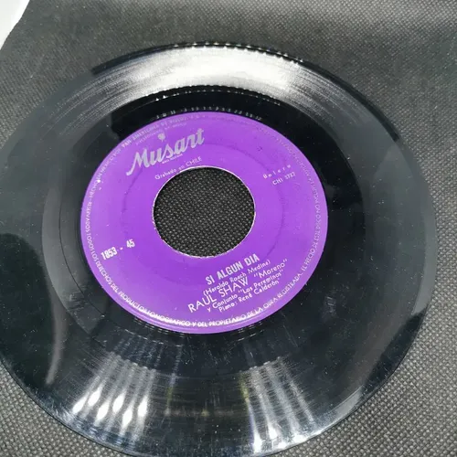 Disco 45 Rpm:raul Shaw- Cuando Tu Me Quieras | MercadoLibre