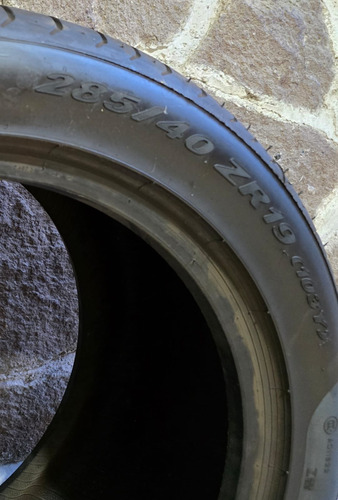 Set De 2 Llantas Pirelli Zero 285/40/zr19 Made In Germany Zr (Usado)