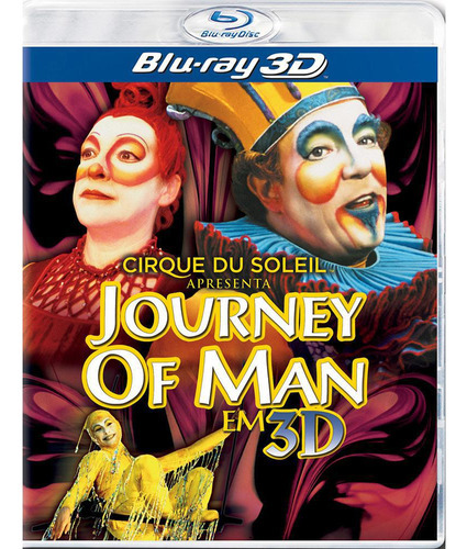 Blu-ray 3d Cirque Du Soleil - Journey Of Man