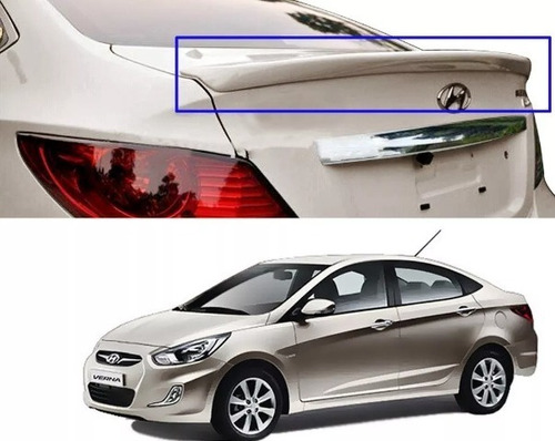 Spoiler Alerón Lip Hyundai Accent Rb 2012 - 2018