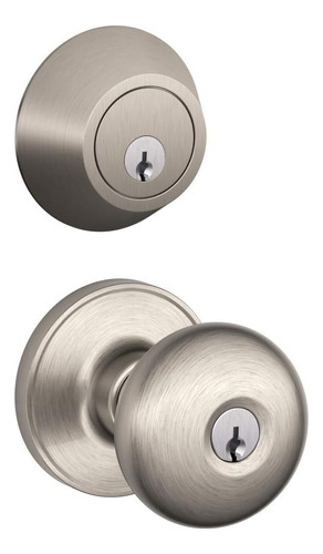 Schlage Jc60 V Str 619 - Cerradura De Entrada Con Llave  Ni