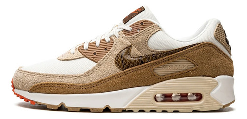 Tenis Air Max 90 Pale Ivory Snakeskin Swoosh (Usado)
