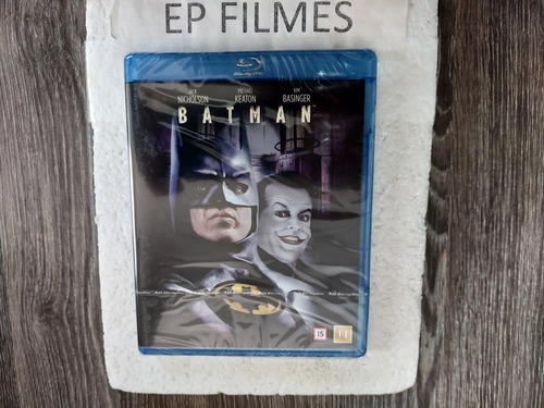Blu Ray Batman - Tim Burton - Dub/leg, Novo