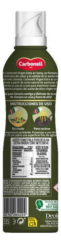 Aceite De Oliva Carbonell Extra Virgen Spray 200ml