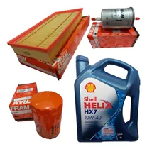 Comprar Kit De 3 Filtros Fram Vw Bora 1.8 Y 2.0 + Shell Helix 10w40