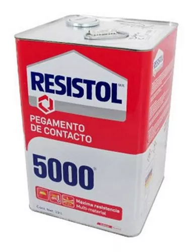 Pegamento Contacto 18l 4.8 Gal Base Solve Resistol 2373804 Color Amarillo