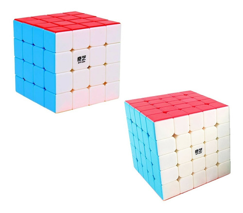 Cubo Rubik Pack 4x4 Qiyi Qiyuan + 5x5 Qiyi Qizheng