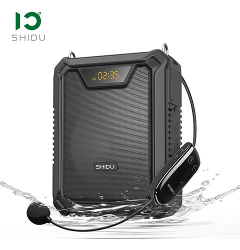 Amplificador De Voz Portátil 18w Microfone Sem Fio Auto Fal.