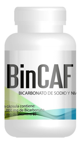 Kit Con 3 Bincaf 1000mg 5mg Vitamina B3 60 Capsulas Desacaf