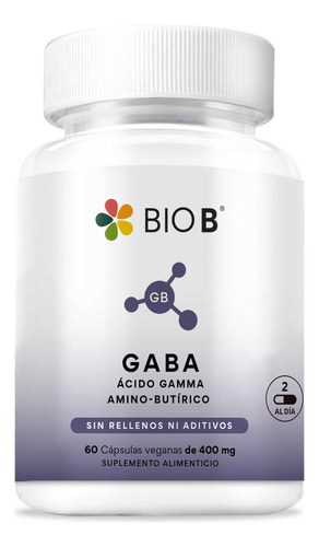 Bio B Gaba 800mg (ácido Gamma Amino-butírico) | 60 Cápsulas