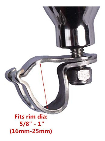 Pomo De Volante De Barco De Acero Inoxidable Aisi 316, Marin