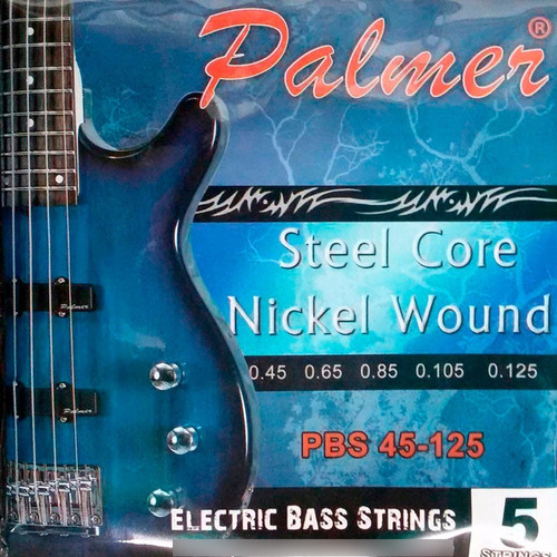 Set De 5 Cuerdas Bajo Electrico 45 125 (envio Gratis) Palmer