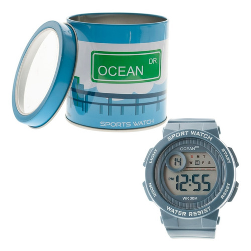 Imagen 4 de 6 de Reloj Mujer Sumergible Digital Ocean Dr. Deportivo Dig159