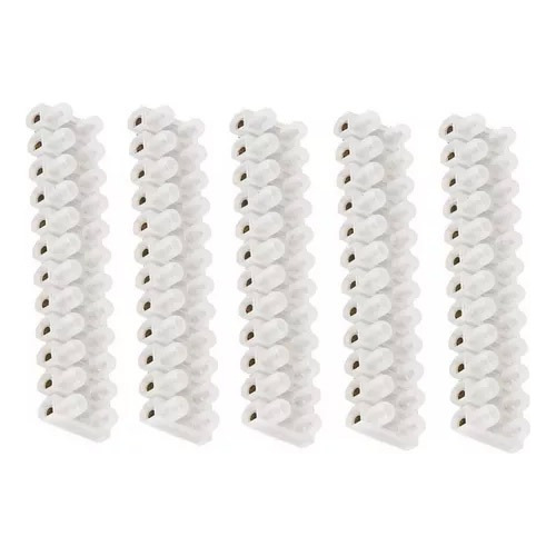 10 Barras Conector Elétrico Tipo Sindal C12 Bornes 1 A 1,5mm