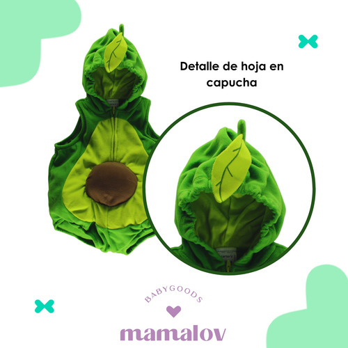 Divertido Disfraz De Aguacate Para Primavera Carter´s