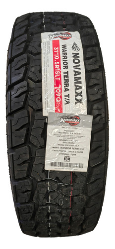 Lt31x10.5r15 Novamaxx Warrior Terra T/a 109q