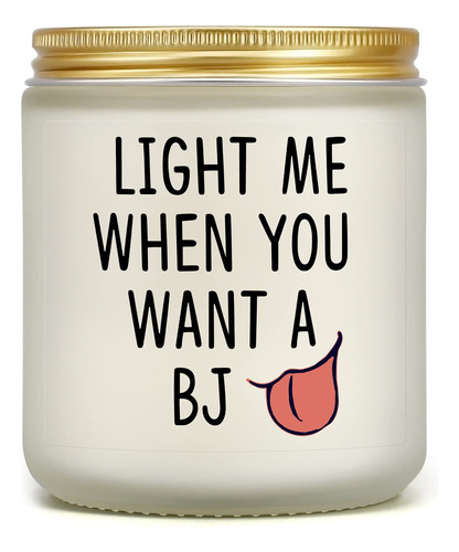 Regalos Para El: Light Me When You Want A Bj Candle, Diverti