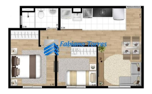 Apartamento Para Venda Em São Paulo, Vila Prudente, 2 Dormitórios, 1 Banheiro - New In Pl_2-439689