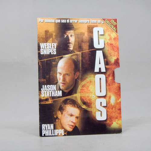 Dvd Caos Wesley Snipes Jason Statham Y Ryan Phillippe Ll2
