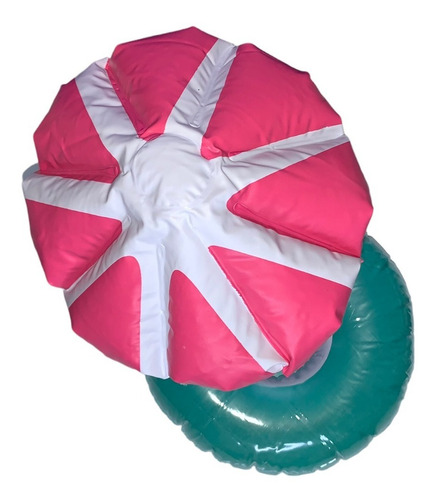 60 Porta Vasos Inflable Flamingo Dona Sandia Piña