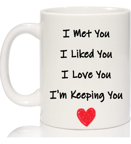 Regalos De Te Quiero Para Su Esposa Y Novia Taza De Café, Re