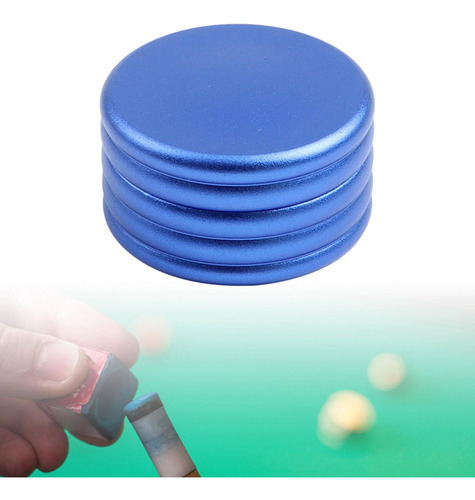Snooker Cue Tip Box De Almacenamiento Compact Cue Tip Azul