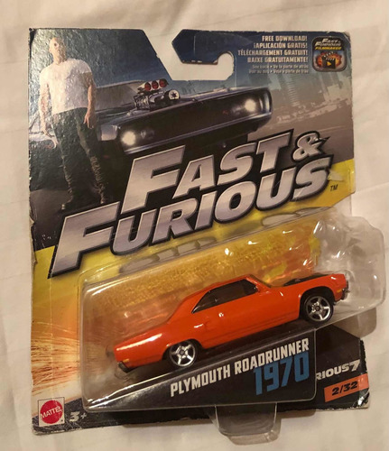 Mattel Fast & Furious Plymouth Roadrunner 1970