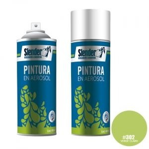 Pint.aerosol Slender 400ml.p/int.y Ext.verde Claro(302)