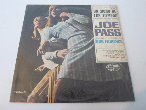 Joe Pass - Un Signo De Los Tiempos - Vinilo Argentino Promo