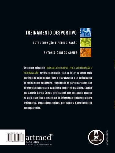 Treinamento Desportivo: Estrutura E Periodização, De Gomes, Antonio Carlos. Editora Artmed Editora, Capa Mole Em Português